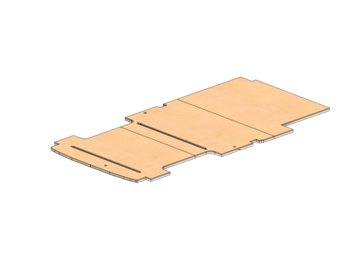 2015+ Ford Transit 250 High Roof Subfloor (Baltic Birch) 148" Wheelbase